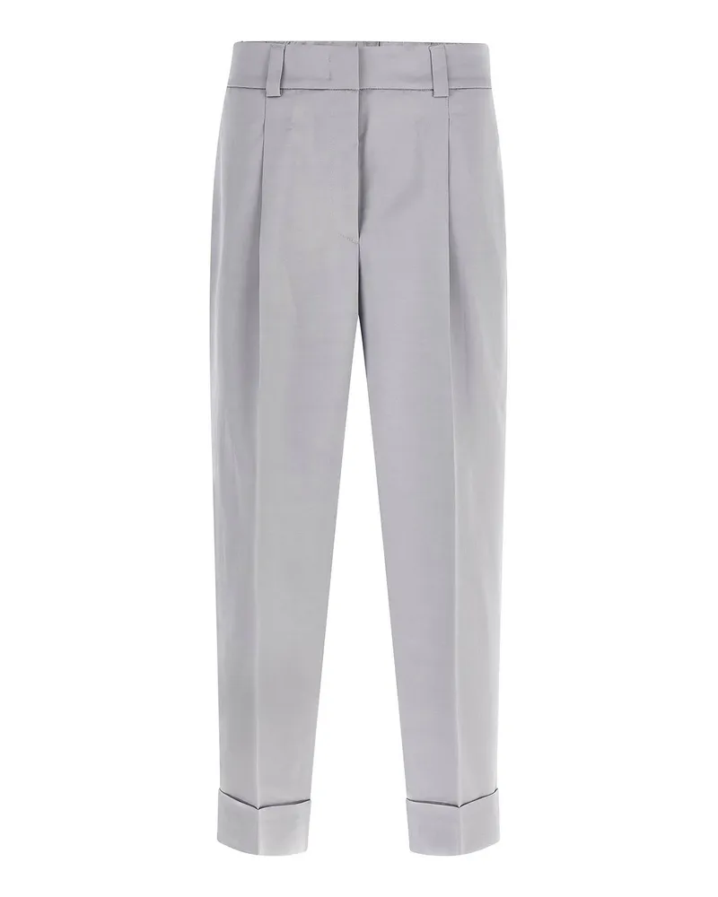 Peserico Casual Hose - Grau Grau