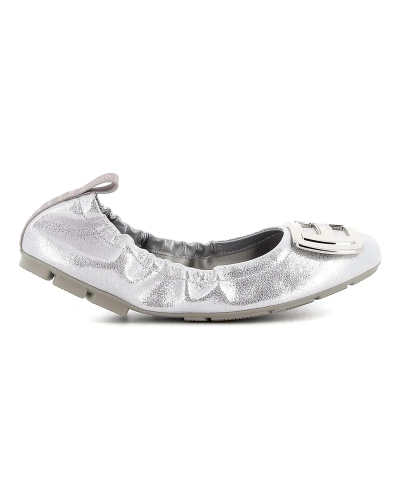 Hogan Ballerinas - Silber Silber