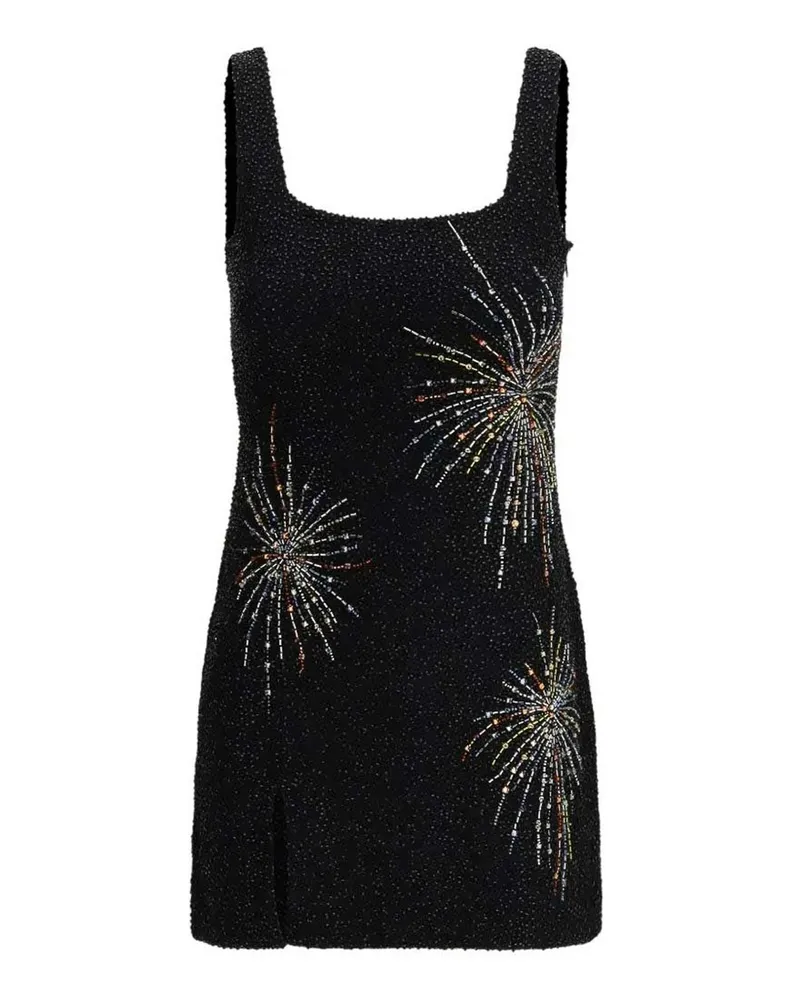 STAUD Knielanges Kleid - Beige Beige