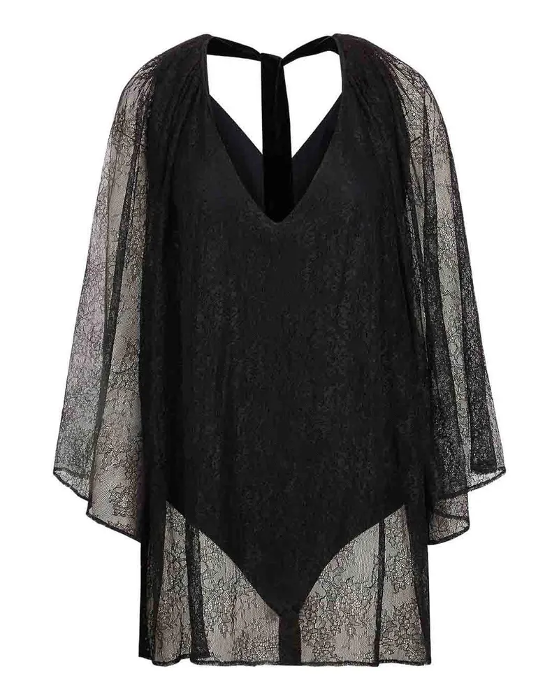 Nina Ricci Top - Schwarz Schwarz