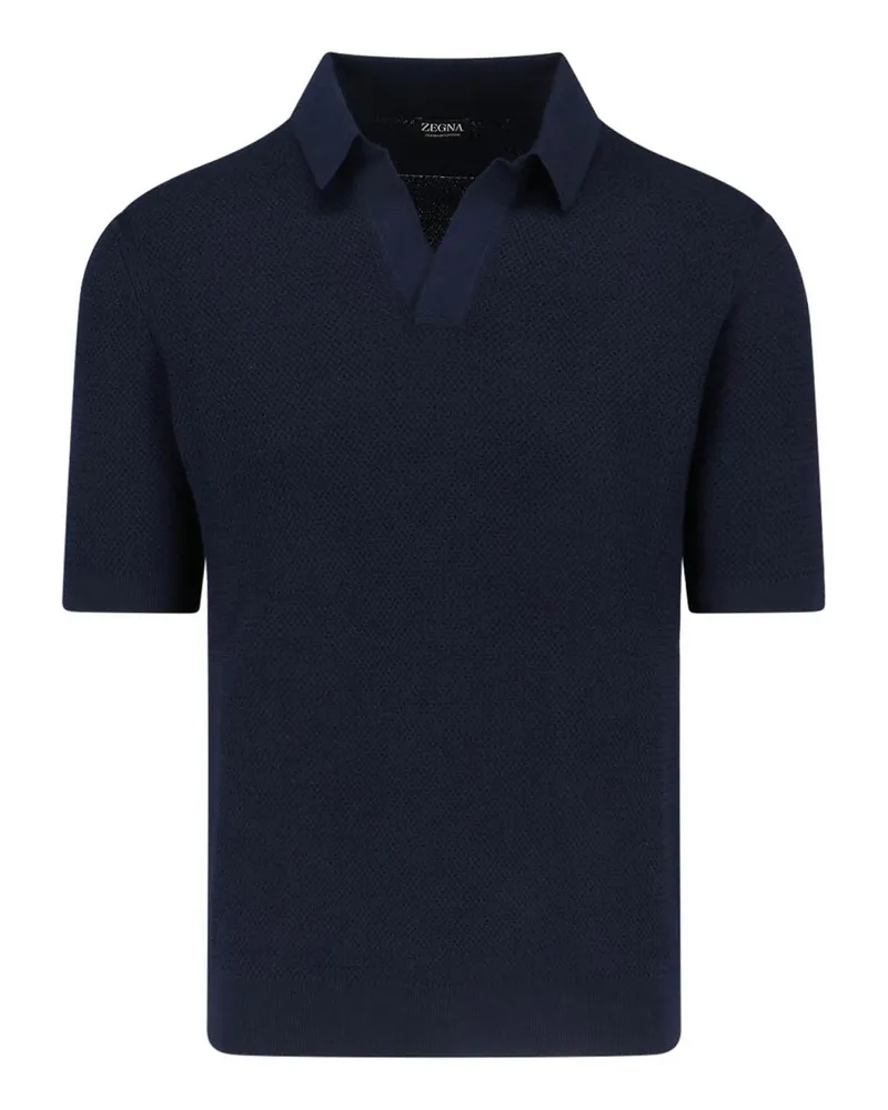 Ermenegildo Zegna Poloshirt - Blau Blau