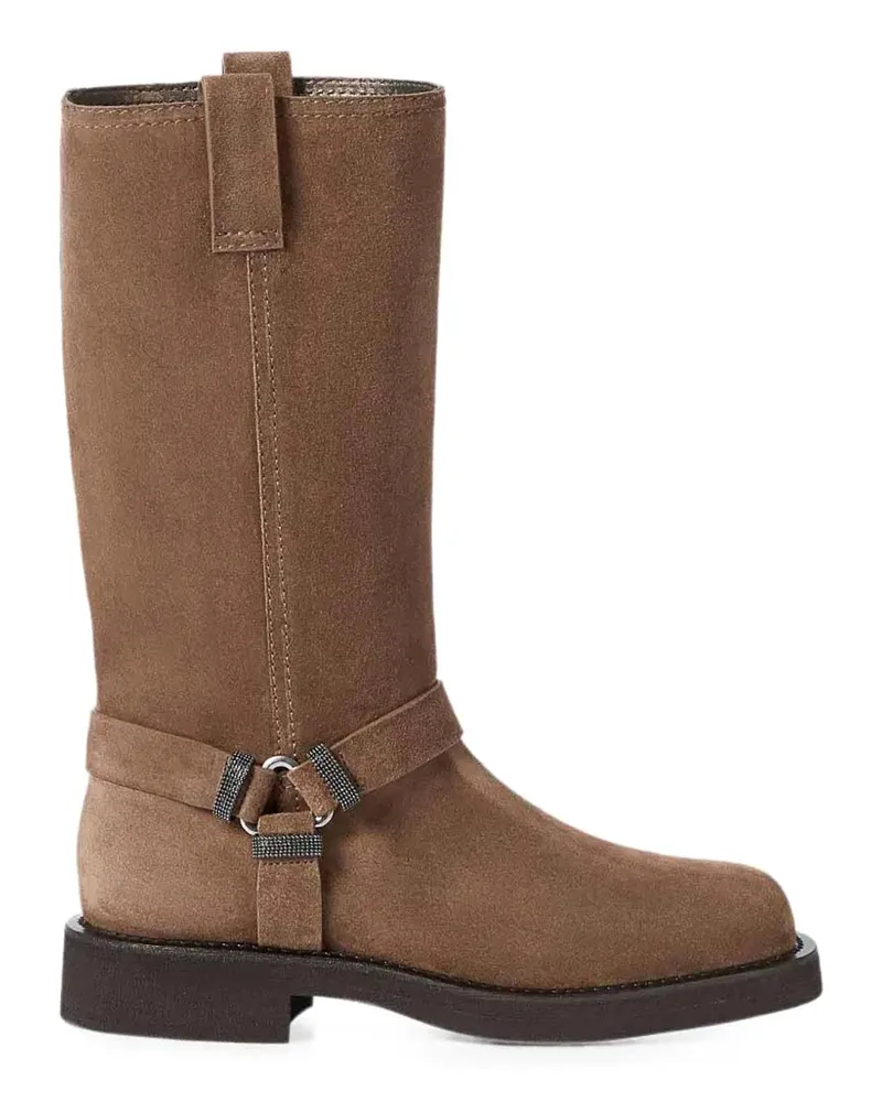 Brunello Cucinelli Stiefel - Braun Braun