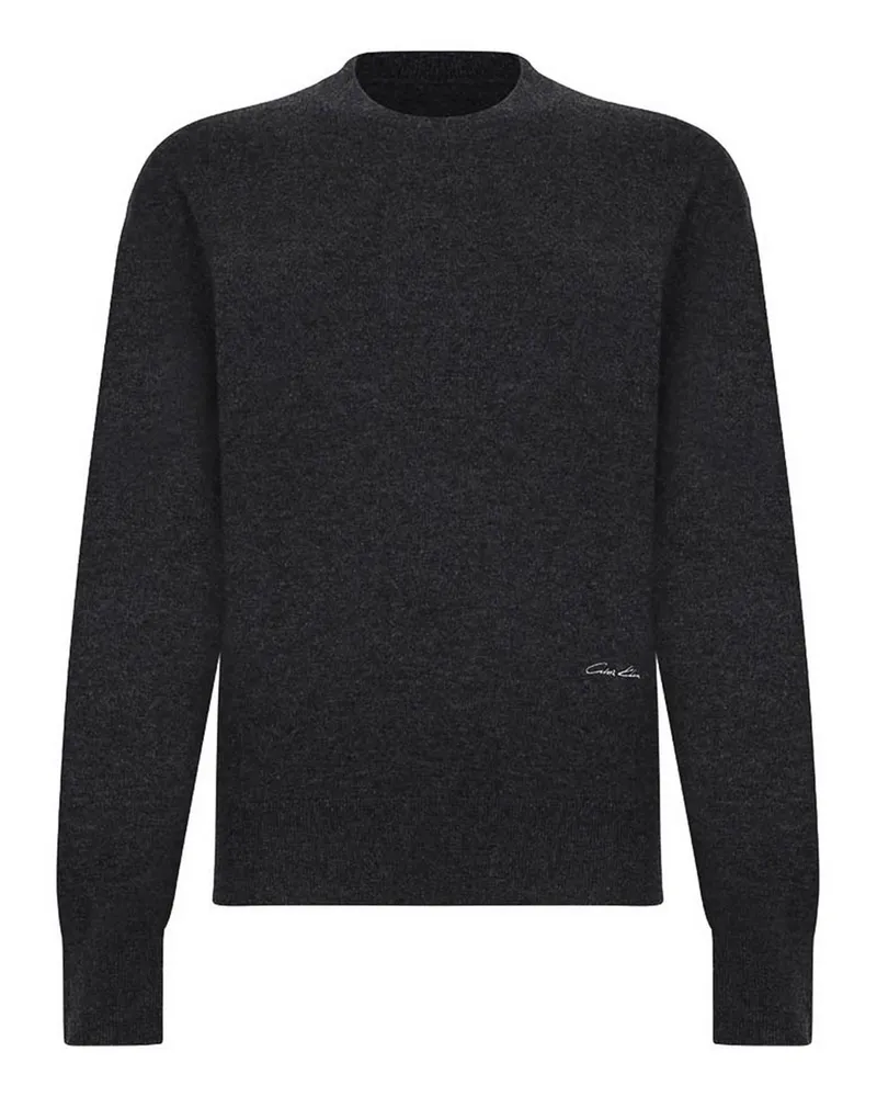 Calvin Klein Rundhalspullover - Grau Grau