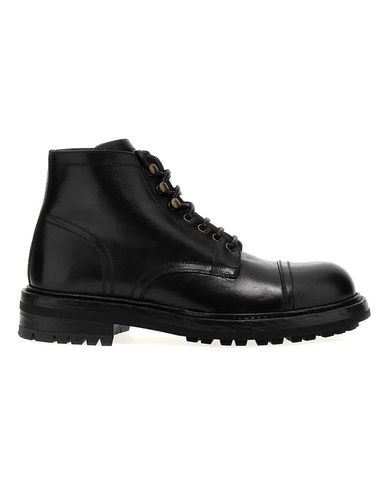 Dolce & Gabbana Stiefeletten - Schwarz Schwarz