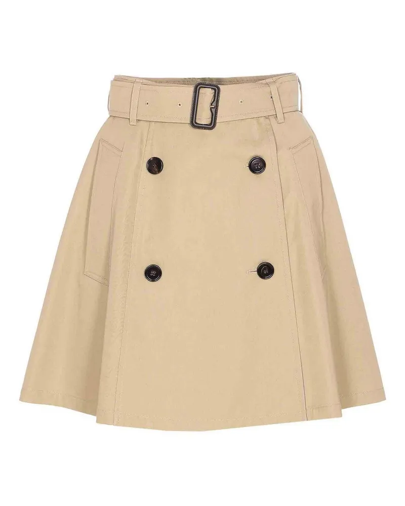 Burberry Midirock - Beige Beige
