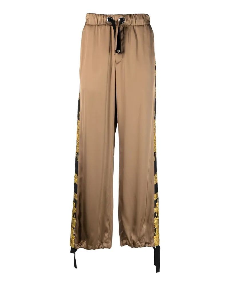 Versace Casual Hose - Schwarz Braun