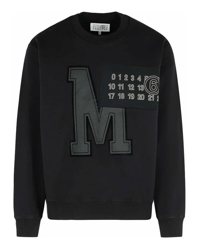 Maison Margiela Sweatshirt - Schwarz Schwarz