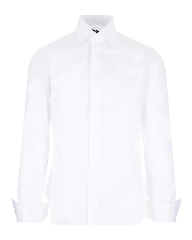 BARBA Hemd - Weiß Weiß