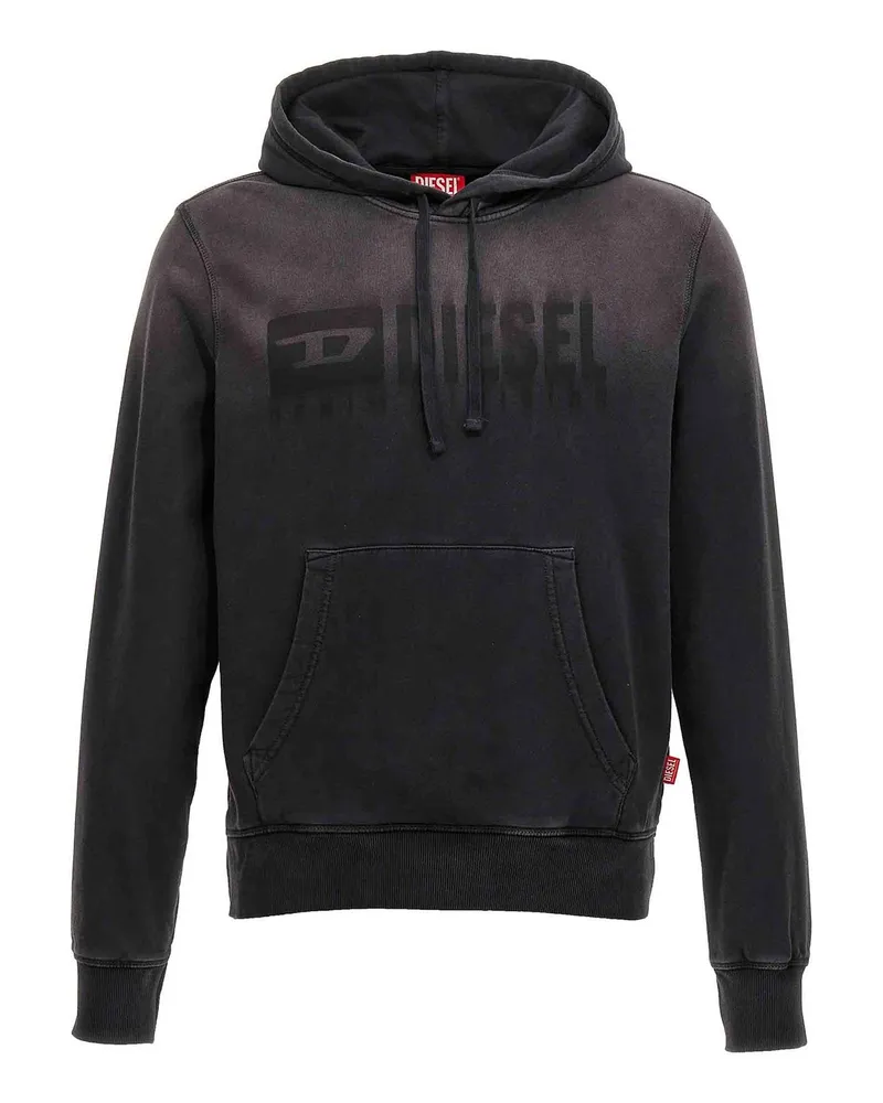 Diesel Sweatshirt - Schwarz Schwarz