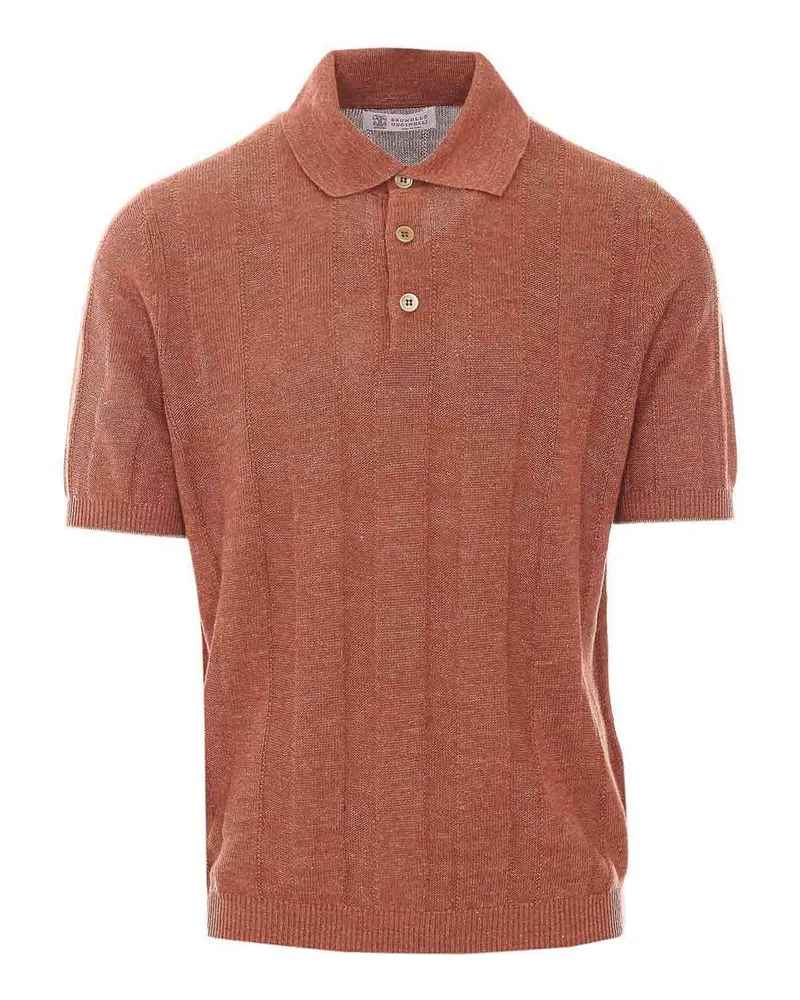 Brunello Cucinelli Poloshirt - Rot Rot
