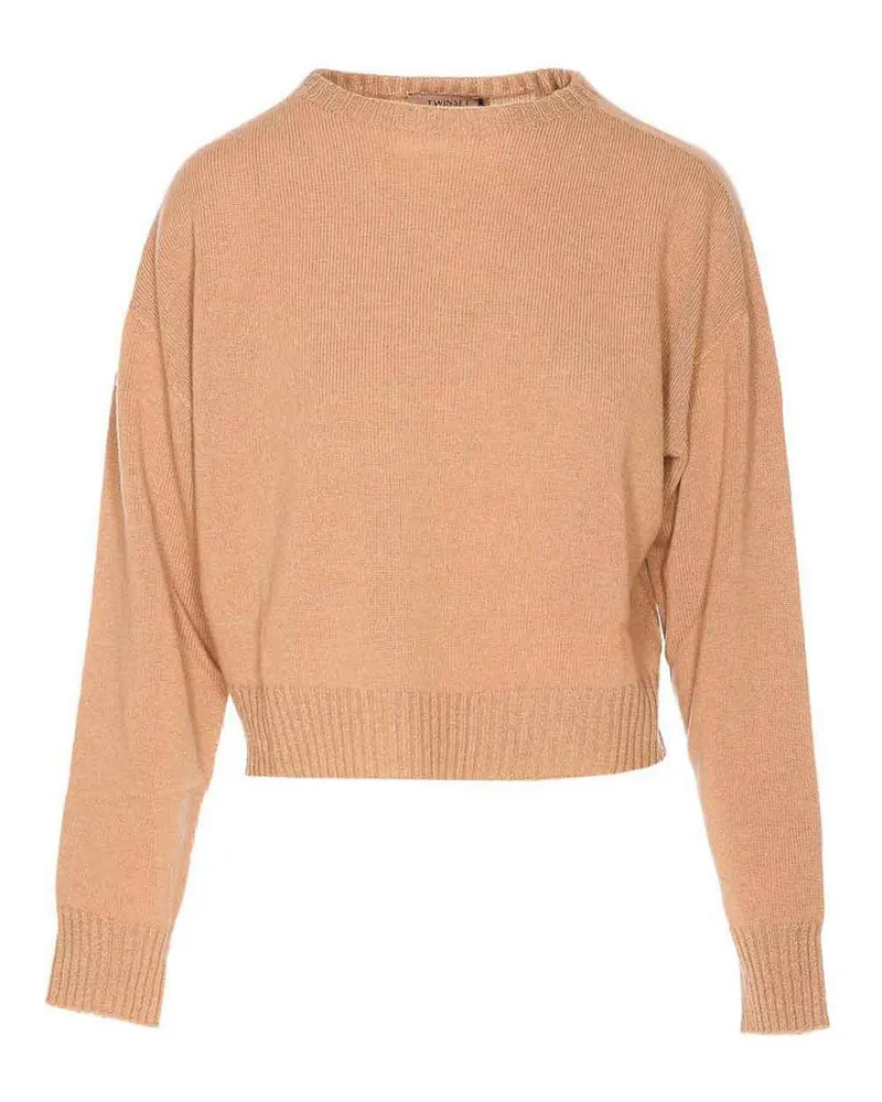 Twin-Set U-Boot-Pullover - Beige Beige