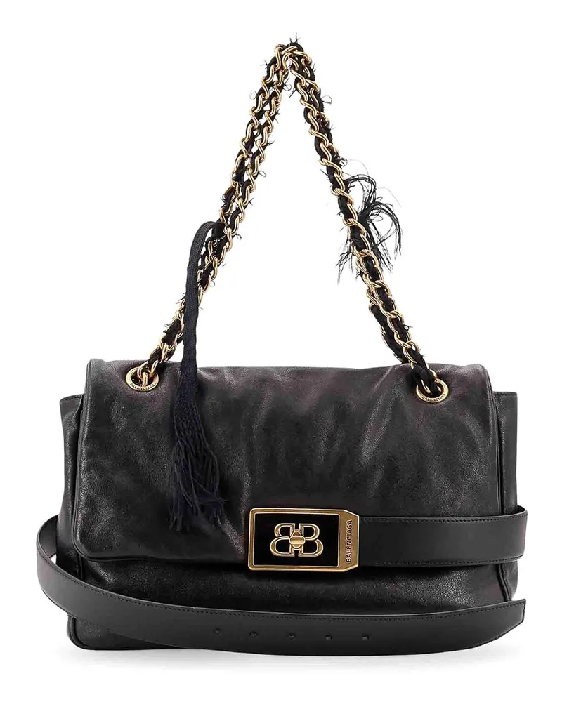 Balenciaga Umhängetasche - Schwarz Schwarz
