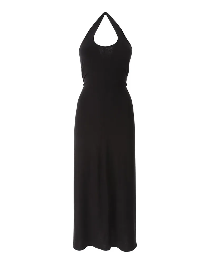 Karl Lagerfeld Maxikleid - Schwarz Schwarz
