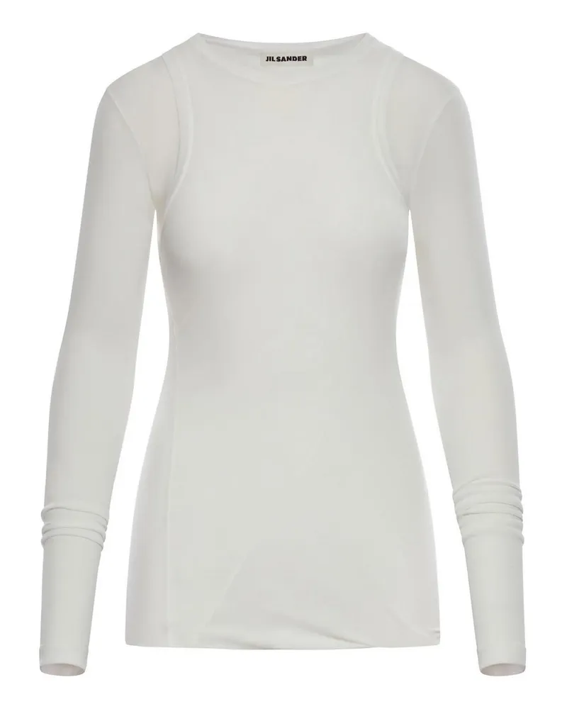 Jil Sander T-Shirt - Weiß Weiß