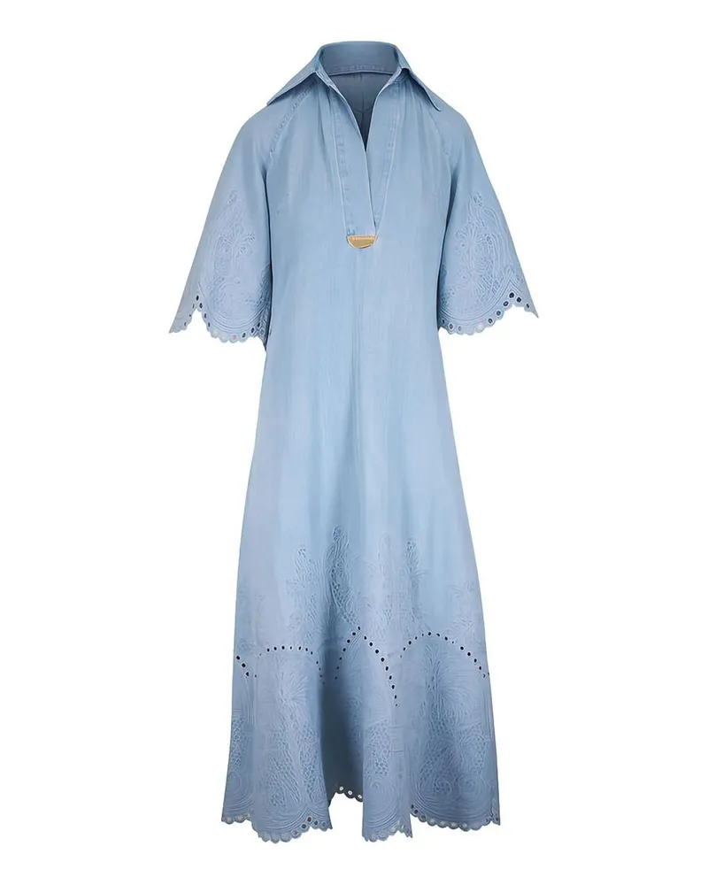 Zimmermann Maxikleid - Blau Blau