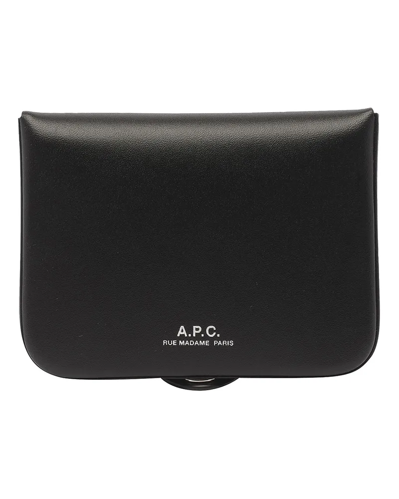 A.P.C. A. P.C. Portemonnaie - Schwarz Schwarz
