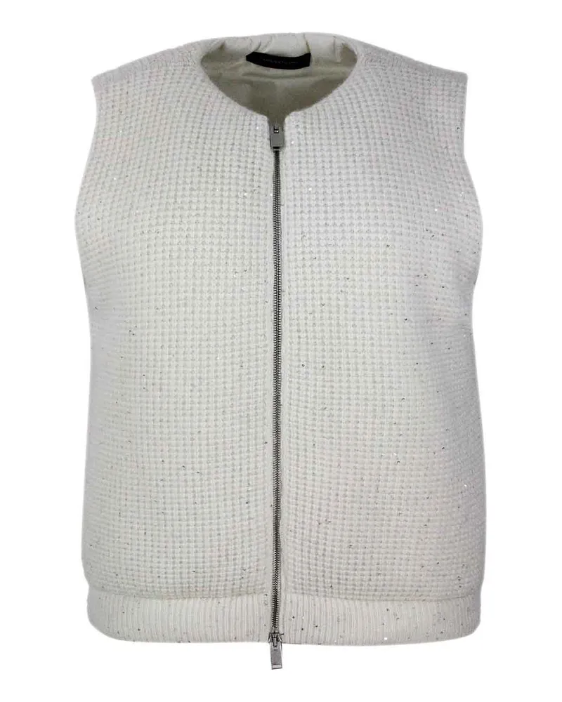 Fabiana Filippi Casualjacke - Weiß Weiß