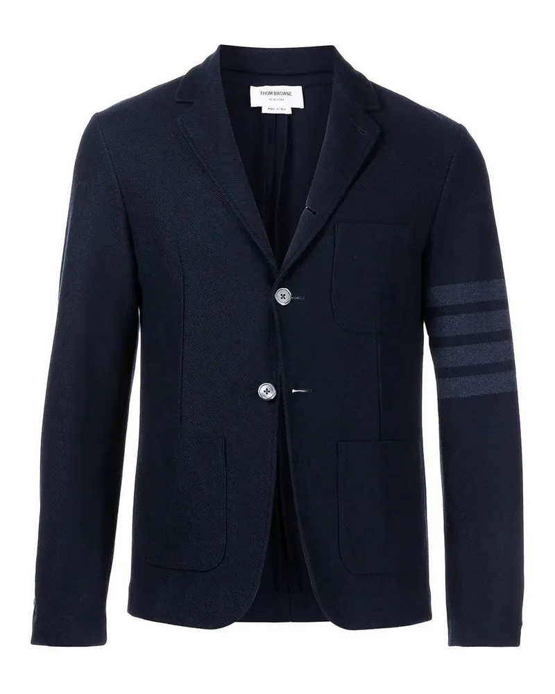 Thom Browne Sweatshirt - Dunkelblau Dunkelblau