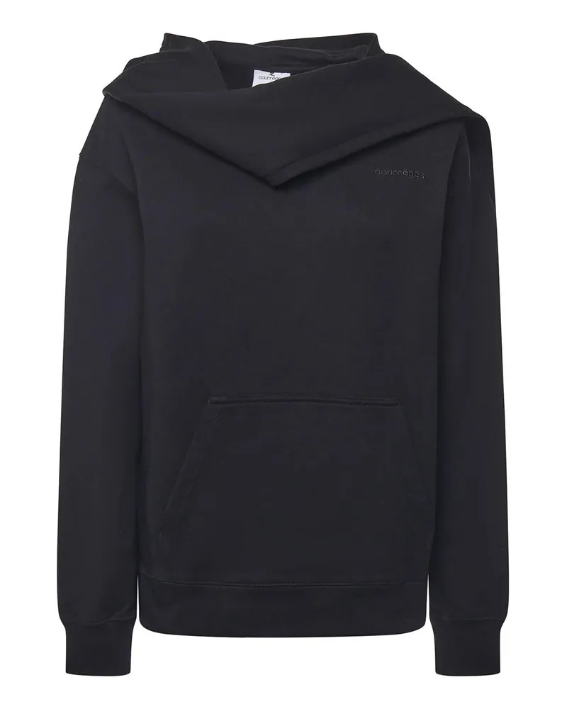 Courrèges Sweatshirt - Schwarz Schwarz