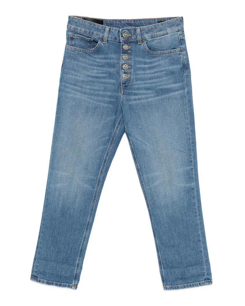 Dondup Straight Leg Jeans - Blau Blau