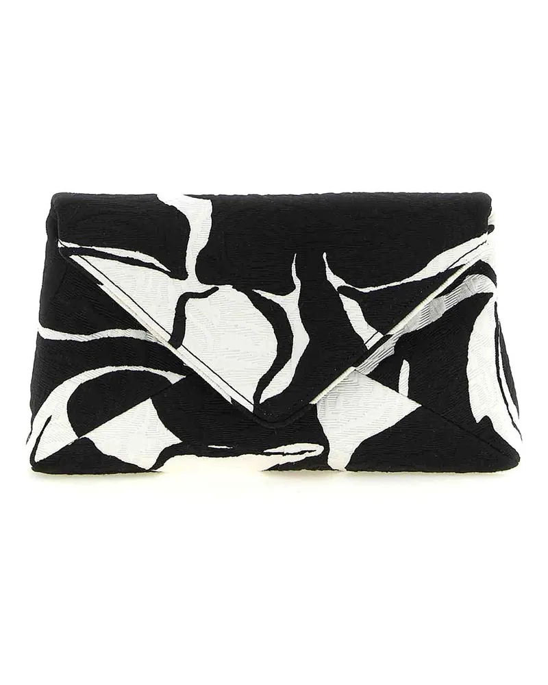 Dries van Noten Clutch - Schwarz Schwarz
