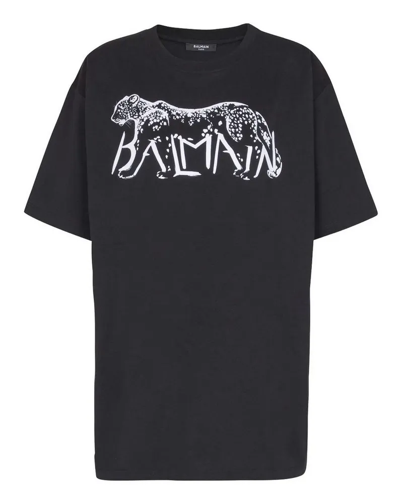 Balmain T-Shirt - Schwarz Schwarz