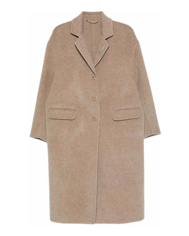 Ermanno Scervino Kurzer Mantel - Grau Grau