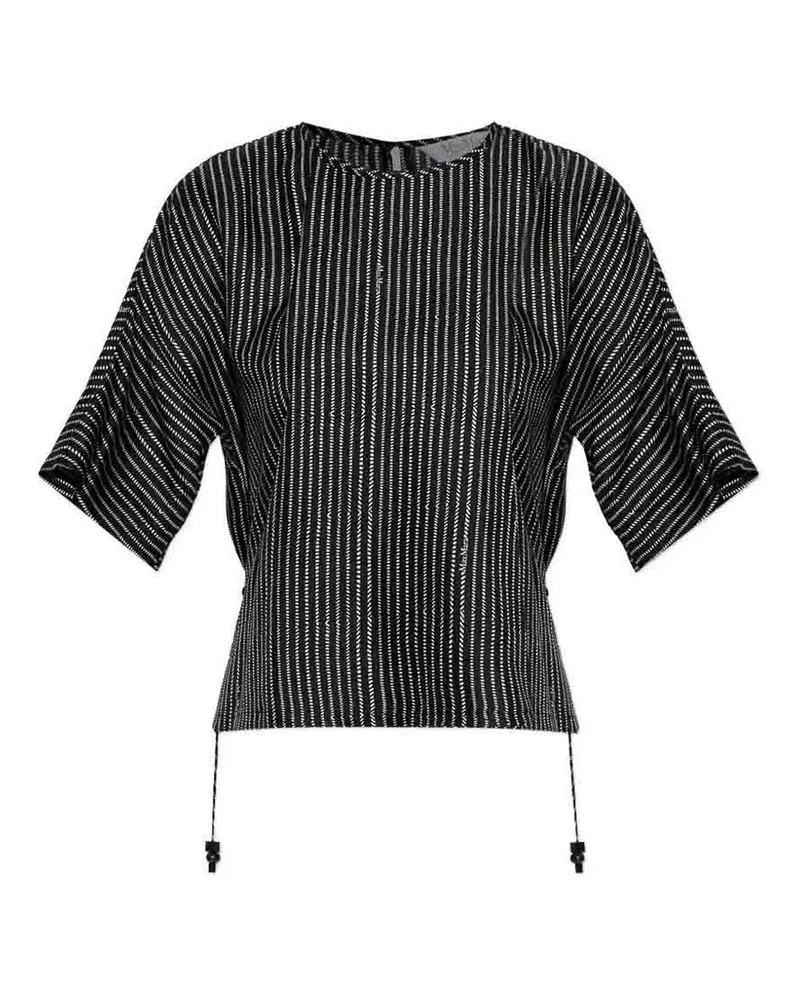 Max Mara Bluse - Schwarz Schwarz
