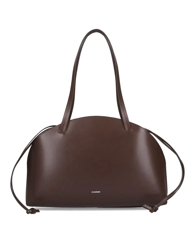 Jil Sander Schultertasche - Braun Braun