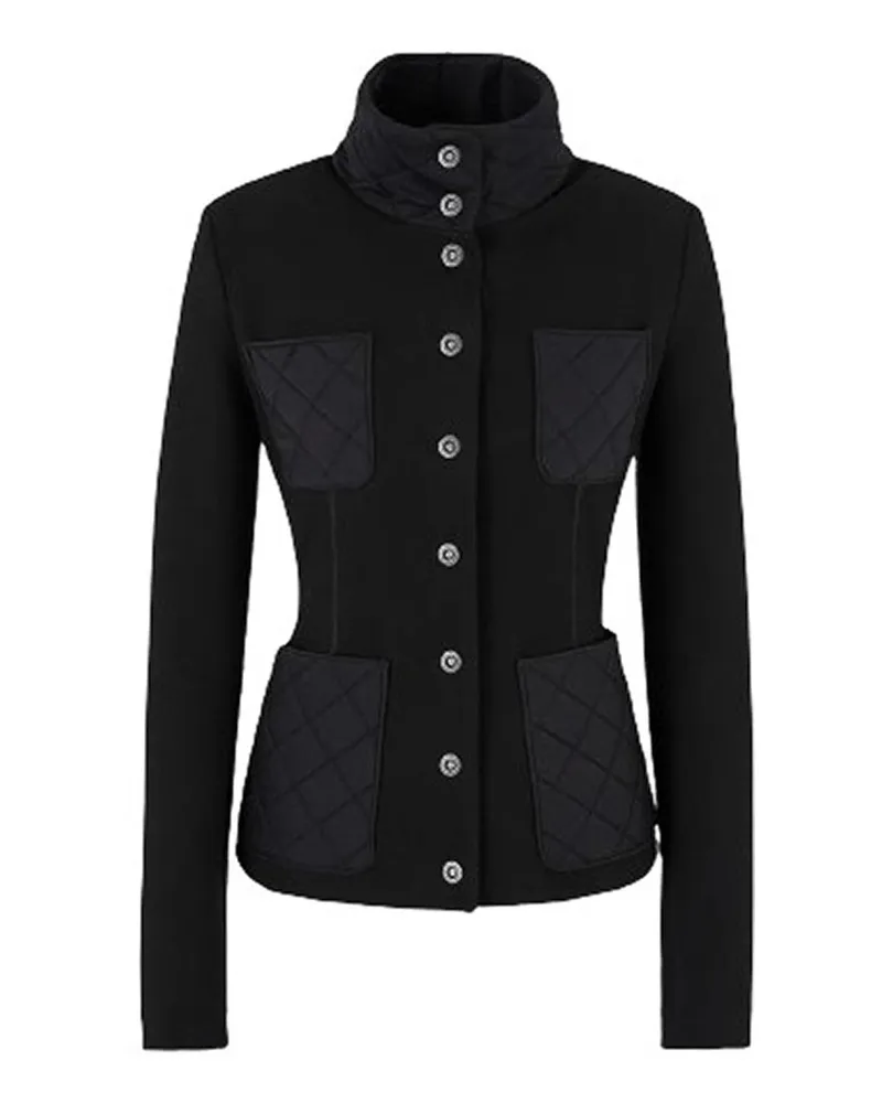 Giorgio Armani Casualjacke - Schwarz Schwarz