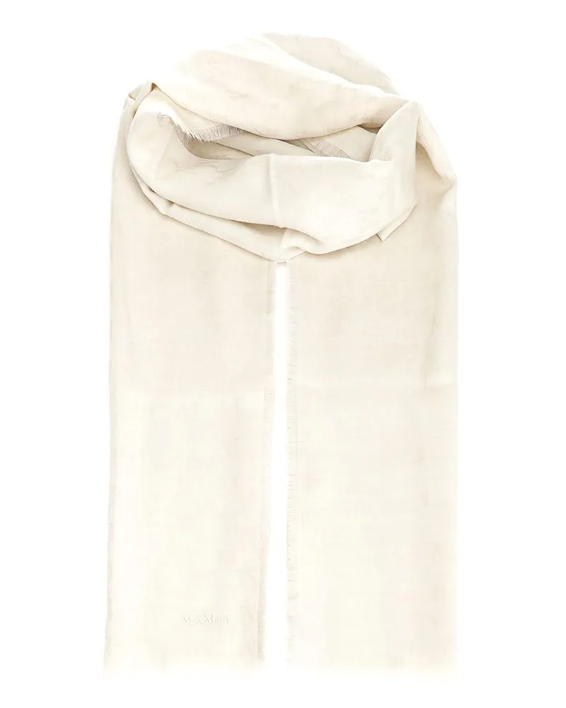 Max Mara Stola - Weiß Weiß