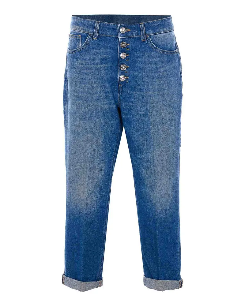 Dondup Straight Leg Jeans - Blau Blau