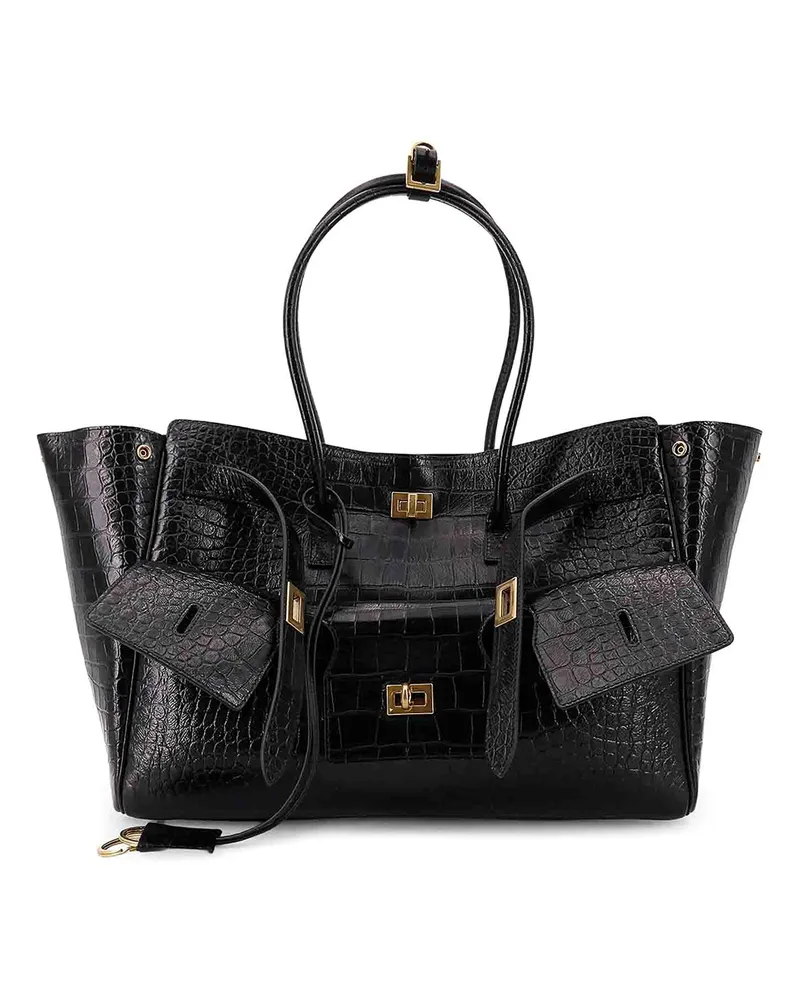 Balenciaga Schultertasche - Schwarz Schwarz