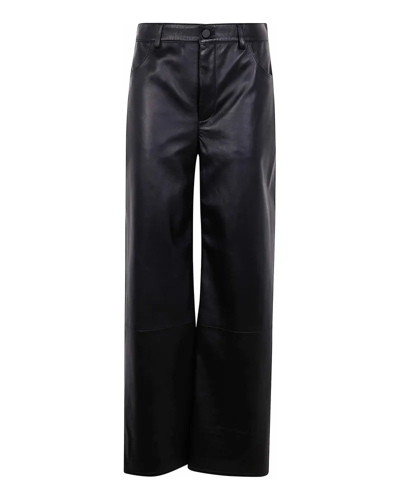 Loulou Studio Lederhose - Schwarz Schwarz
