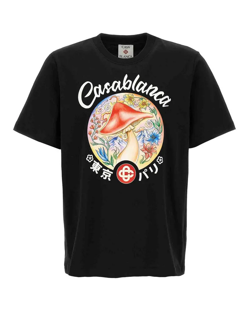 Casablanca Paris T-Shirt - Bunt Bunt