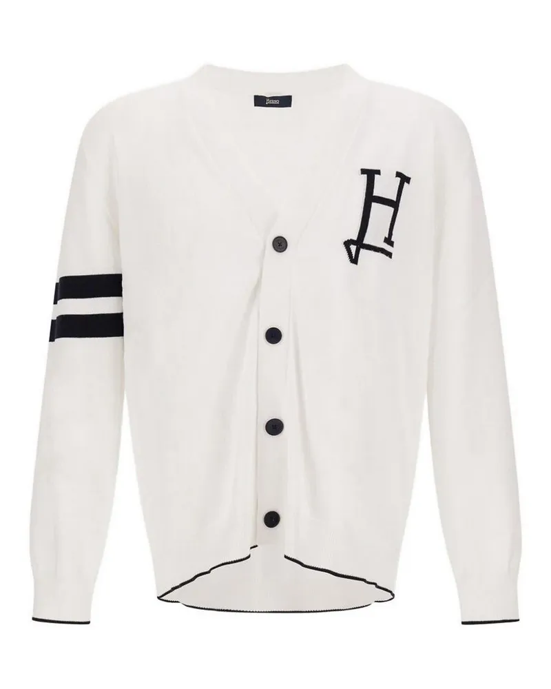 Herno Cardigan - Weiß Weiß