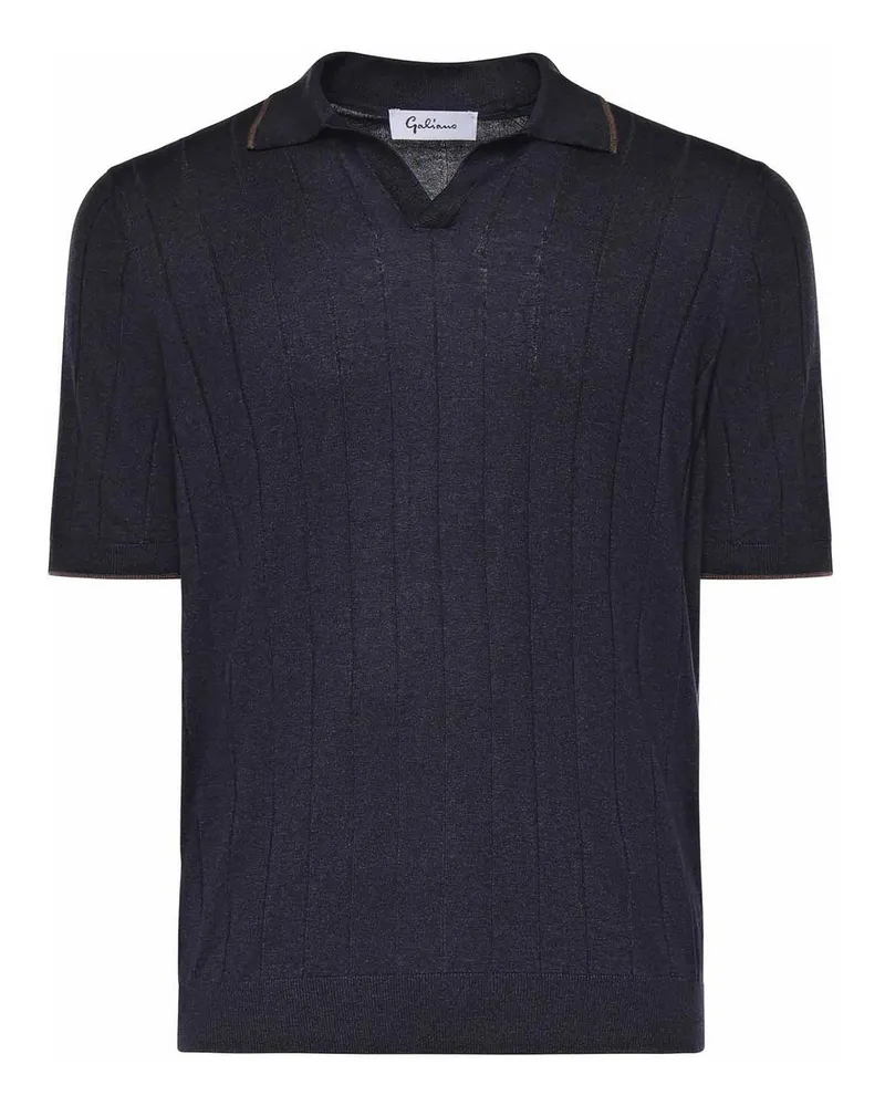 Giuliano Galiano Poloshirt - Blau Blau