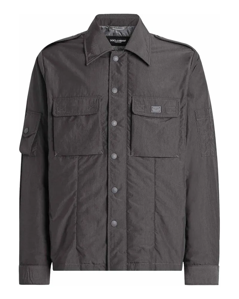 Dolce & Gabbana Casualjacke - Grau Grau