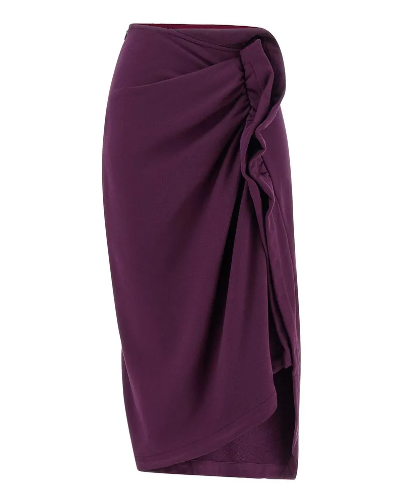 Dries van Noten Midirock - Lila Lila