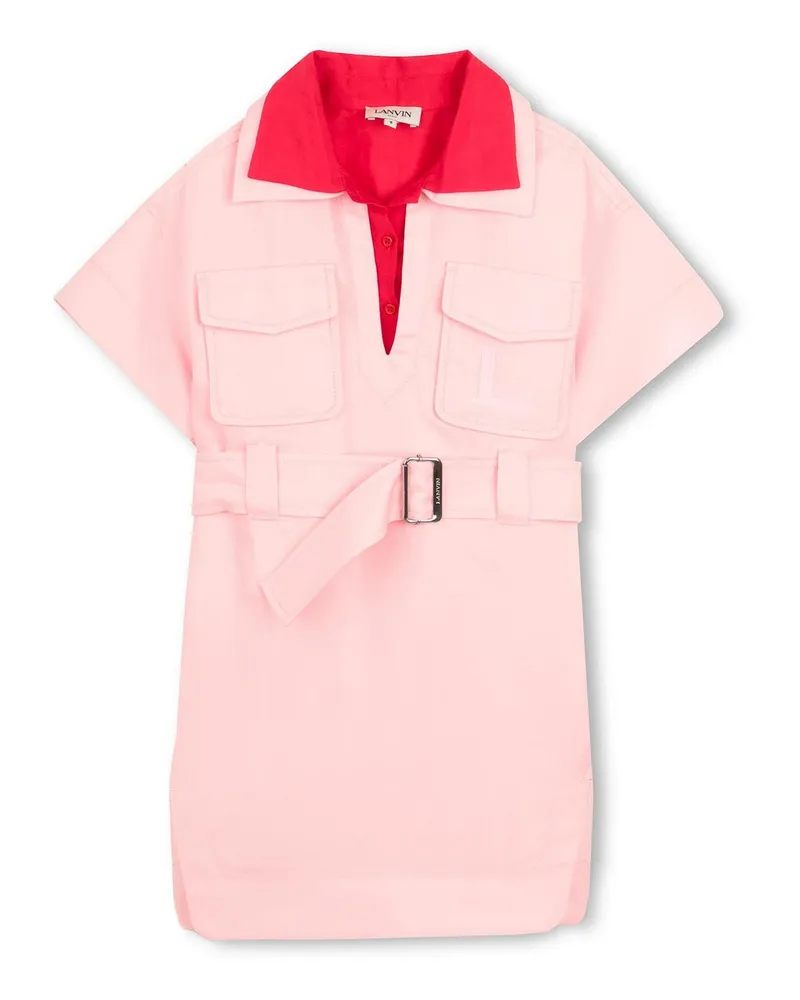 Lanvin Knielanges Kleid - Rosa Rosa