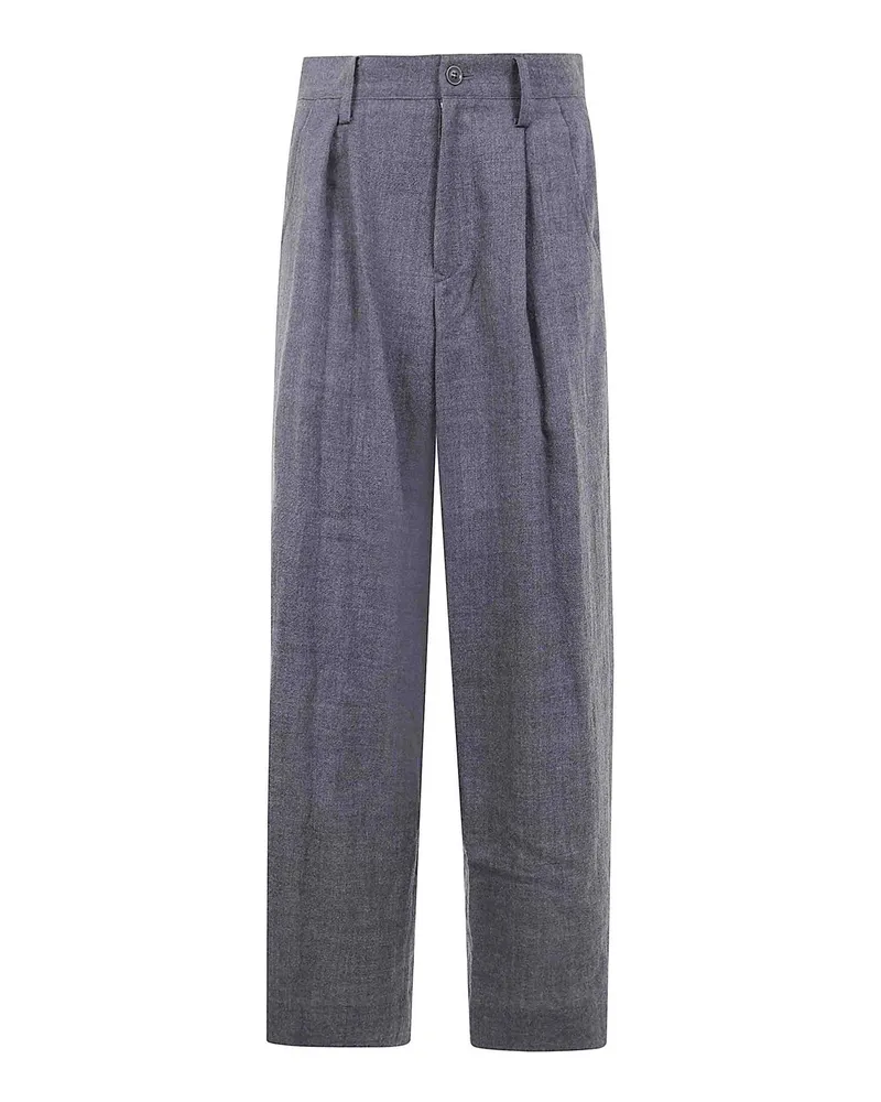 Yohji Yamamoto Casual Hose - Grau Grau