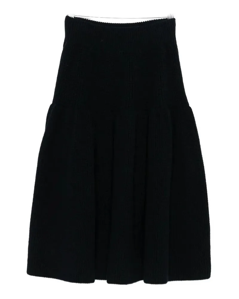 Dries van Noten Midirock - Schwarz Schwarz