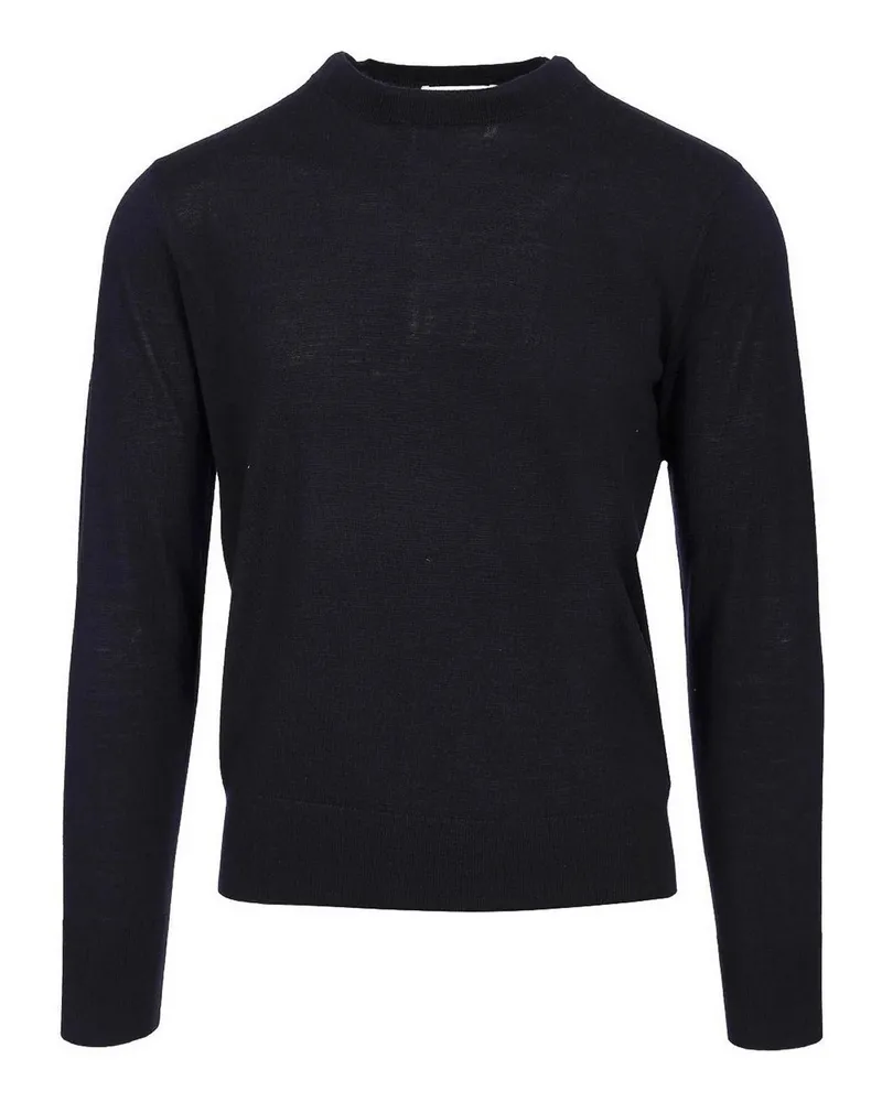 Dries van Noten Rundhalspullover - Blau Blau