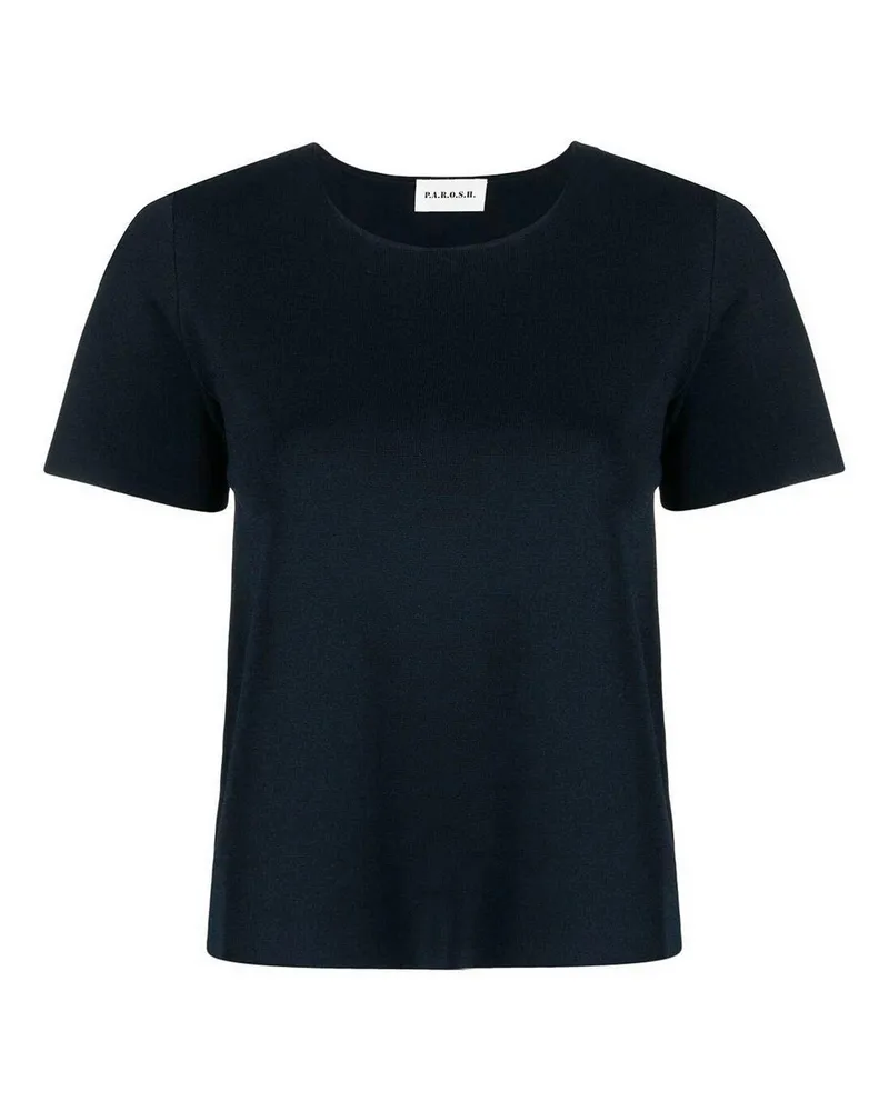 P.A.R.O.S.H. P. A.R. O.S. H. U-Boot-Pullover - Blau Blau