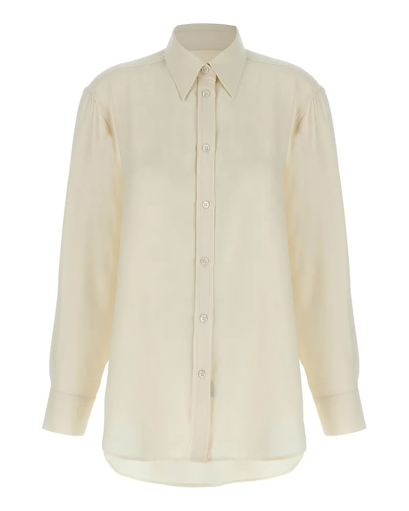 Brioni Hemd - Weiß Weiß