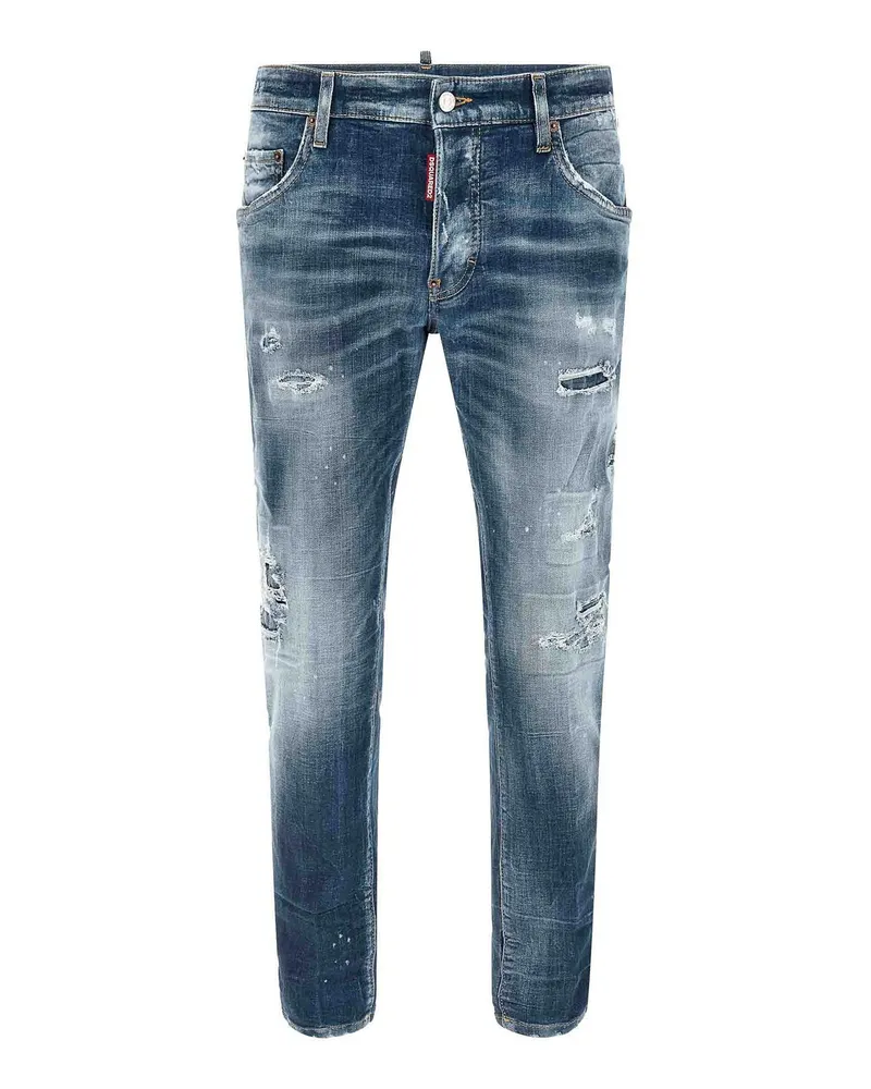 Dsquared2 Straight Leg Jeans - Blau Blau