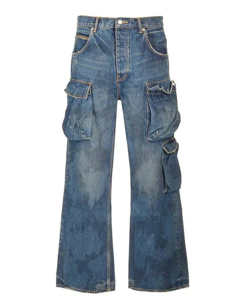 PURPLE BRAND Bootcut Jeans - Blau Blau