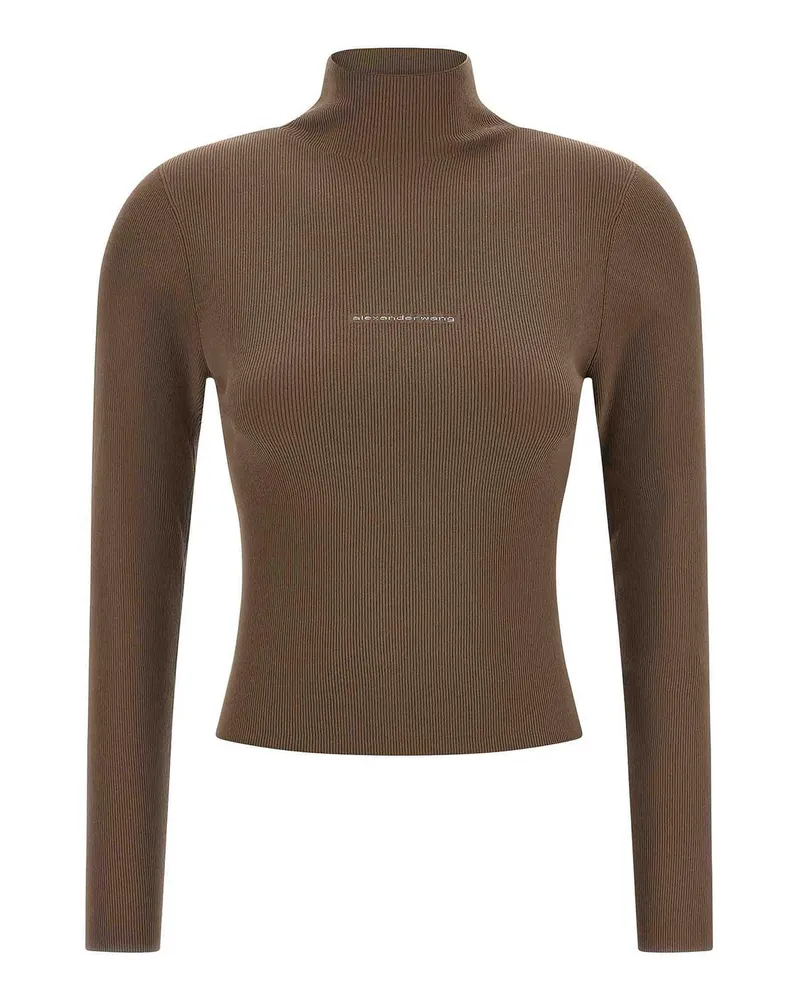 Alexander Wang Rundhalspullover - Beige Beige
