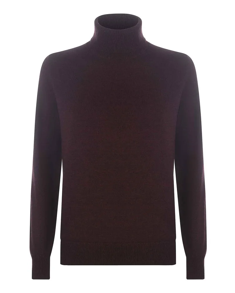 A.P.C. A. P.C. Rundhalspullover - Dunkelrot Dunkelrot