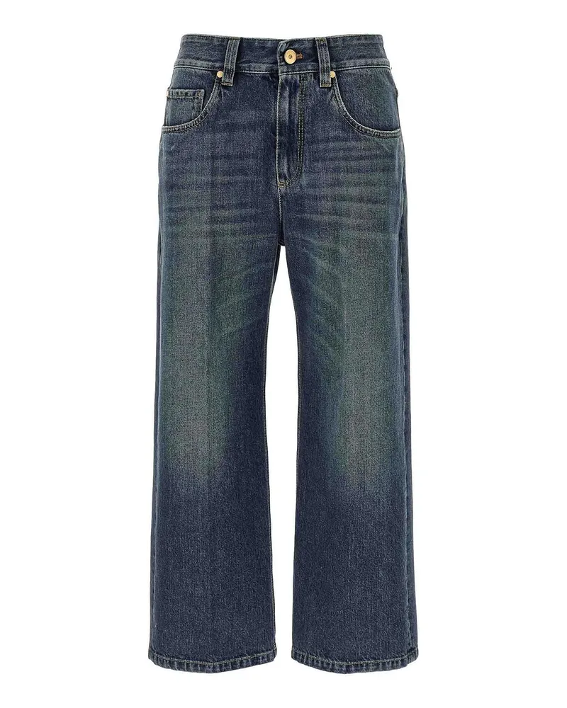 Brunello Cucinelli Bootcut Jeans - Blau Blau
